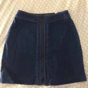 H&M jean skirt